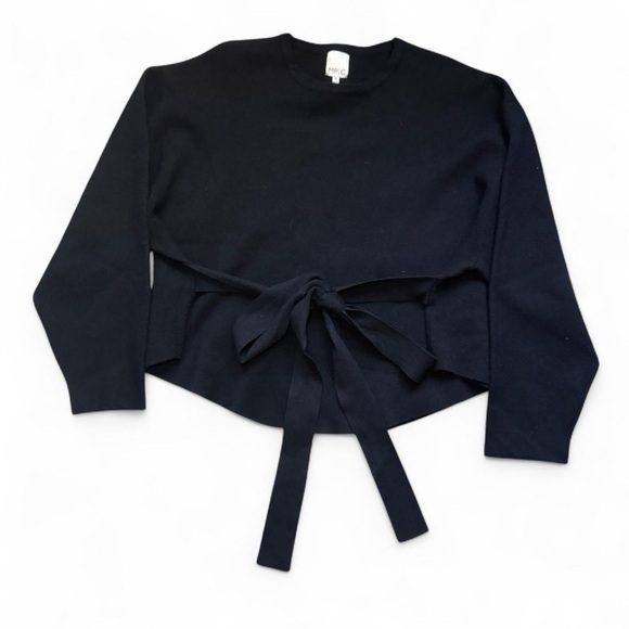 MINKPINK Sweaters - NWT MINKPINK Women’s Looped Out Two-Tone Black & Tan Jumper Sweater — SMALL